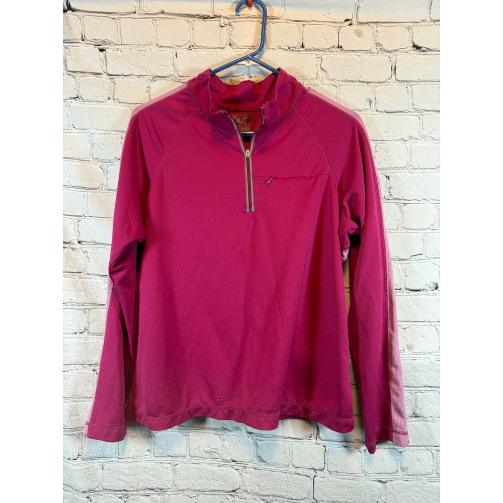 Everlast XL Pullover Activewear Top Pink Long Sleeve Athletic‎